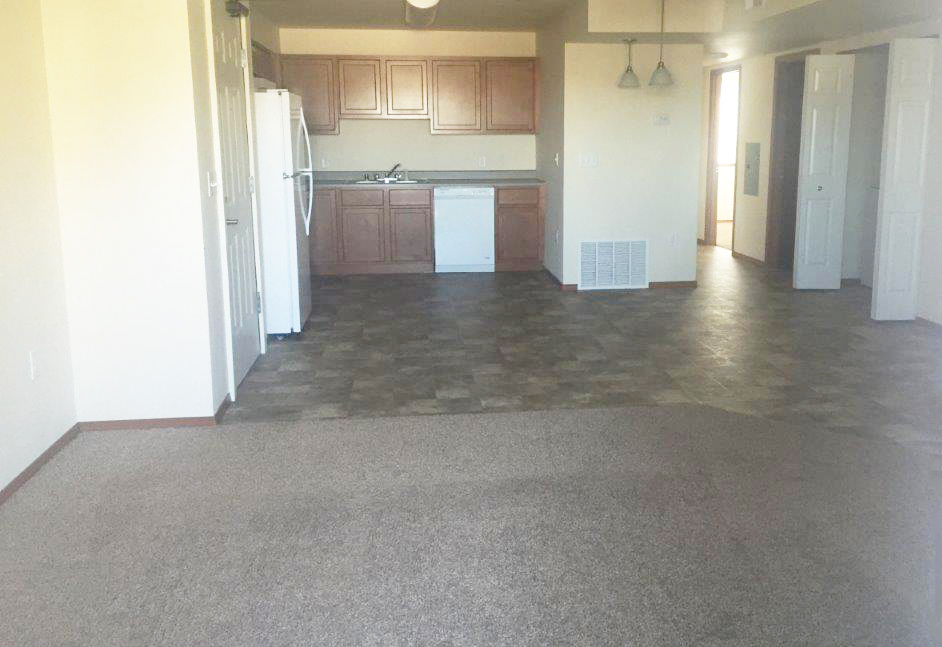 Open floor plan Living Room/Kitchen